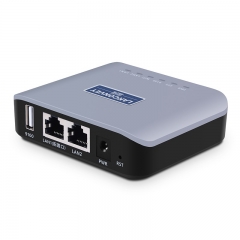 藍闊 LP-N110W 無線打印服務器USB打印機wifi網絡共享器跨網段遠程打印手機打印云盒子